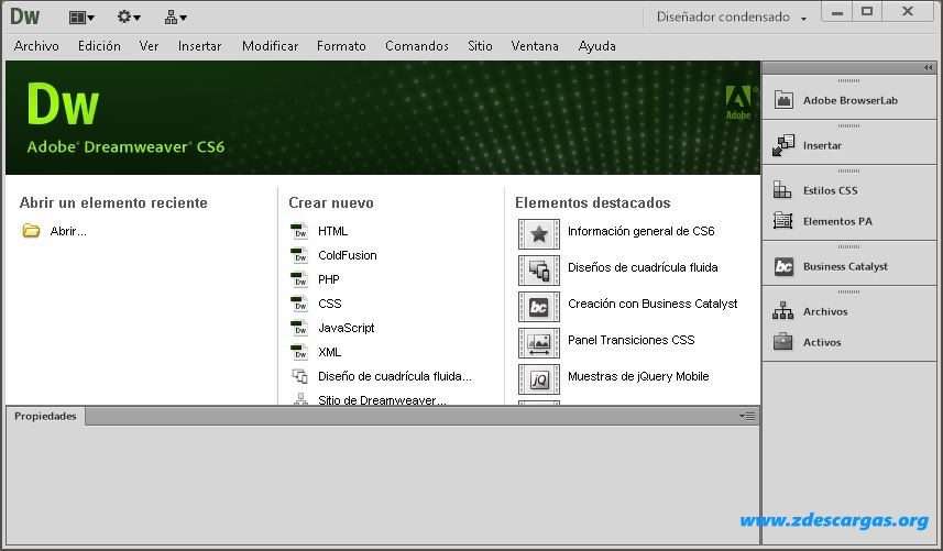 Adobe Dreamweaver CS6 Portable Full Español Adobe Dreamweaver CS6 Portable Full Español