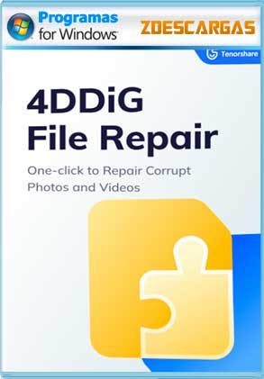 4DDiG File Repair (2025) Full Español [Mega]